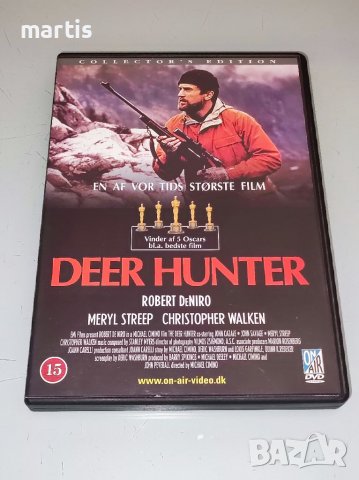 DVD Deer hunter/Ловецът на елени/, снимка 1 - DVD филми - 40014075