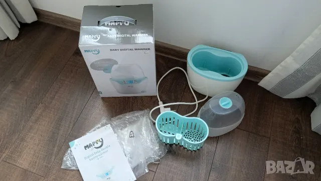 Стерилизатор нагревател за шишета Mappy, снимка 9 - Стерилизатори - 50430503