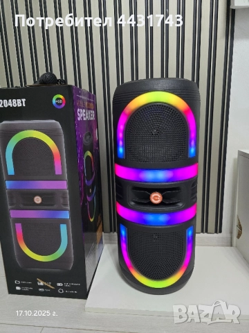 Караоке колона 2×8 инча 