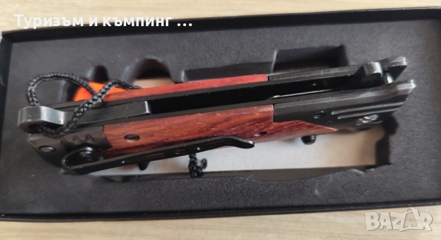 Сгъваем нож магнезиева запалка, снимка 5 - Ножове - 53035845