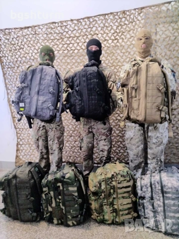 Професионална Тактическа Раница Mil-Tec US Assault 36L – Всички Цветове, снимка 5 - Раници - 53399614