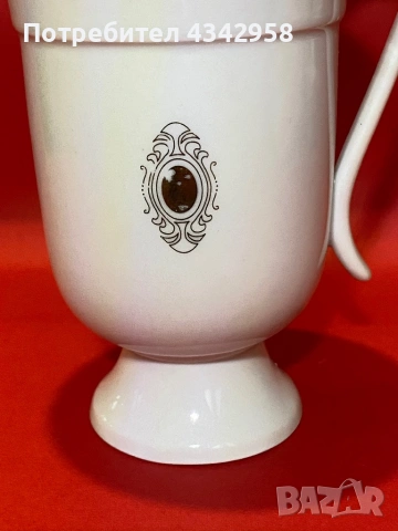 Burg Lindau. Порцеланова чаша.1960-1970 г., снимка 2 - Антикварни и старинни предмети - 53380003