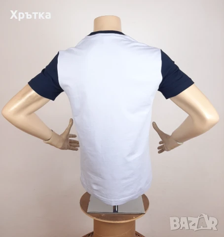 Lacoste Colorblock - Оригинална мъжка тениска размер S, снимка 4 - Тениски - 51019186