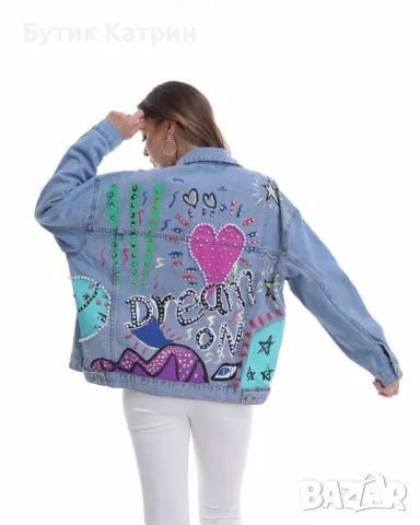 Деним яке , снимка 1