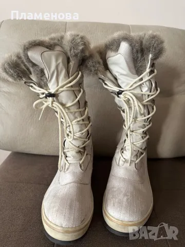 Дамски зимни ботуши - 40 номер, снимка 2 - Дамски ботуши - 49196706