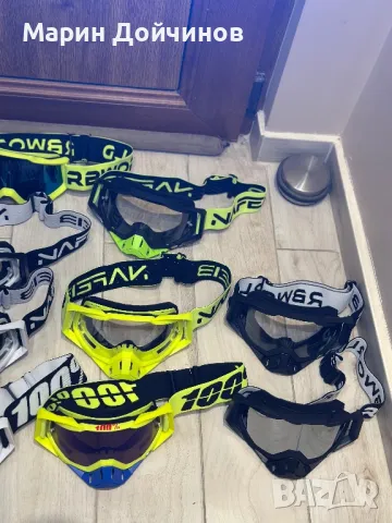 Очила за Мотор 100% за Ендуро и Мотокрос, снимка 3 - Аксесоари и консумативи - 48727057