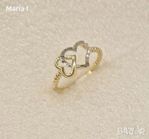 Дамски златни пръстени , снимка 5 - Пръстени - 53402183