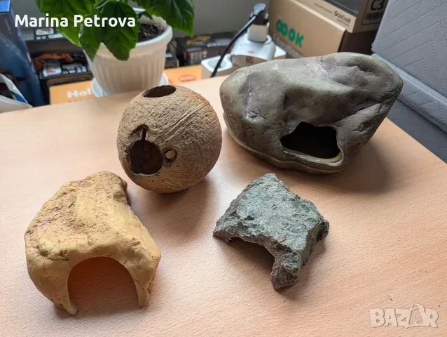 Укритията и пещера за гекон / Reptila cave