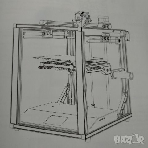 3D printer Creality Ender - 5 S1 / 3Д принтер, снимка 1 - Друга електроника - 40325668