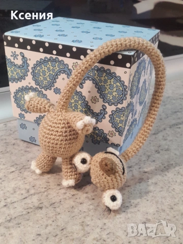 Подаръци за Св. Валентин ”СИД”, Плетена, Ръчно изработена, Перфектен подарък, снимка 3 - Романтични подаръци - 53455858