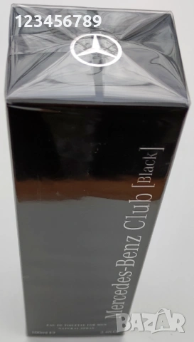 Mercedes-Benz Club Black EDT 100 ml, нов, снимка 2 - Мъжки парфюми - 53123026