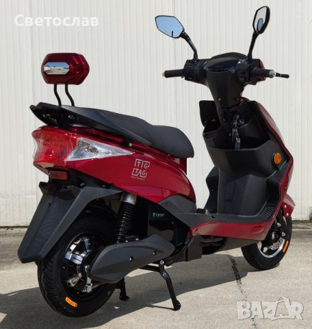 Електрически скутер My Force ЕМ006 1500W червен с документи за КАТ, снимка 5 - Мотоциклети и мототехника - 36930647