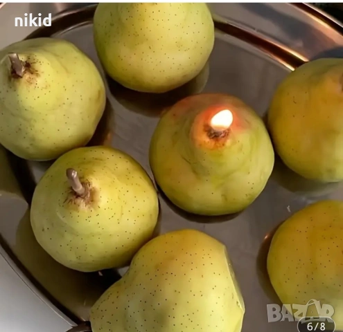 3d Круша голяма силиконов молд форма фондан шоколад гипс свещ смола, снимка 3 - Форми - 53577417