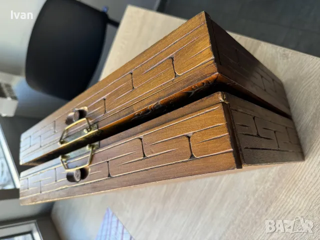 Шах винтидж стил,изцяло ръчно изработен, снимка 2 - Шах и табла - 48211039