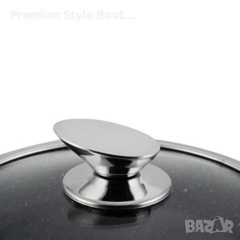 Комплект от 12 части - тенджери, тиган и подложки Edenberg EB-5613, снимка 13 - Съдове за готвене - 53798866