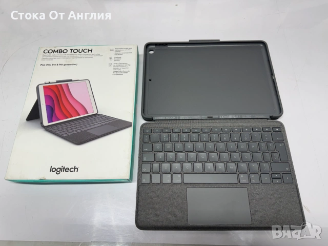 Kлавиатура - Logitech Combo Touch iPad 7 , iPad 8 , iPad 9 