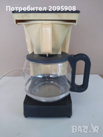 Електрическа кафеварка с нова стъклена  термоустойчива кана, снимка 2 - Кафемашини - 40982433