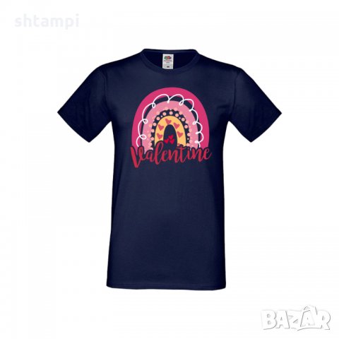 Мъжка тениска Свети Валентин Valentine Rainbow, снимка 7 - Тениски - 35712414