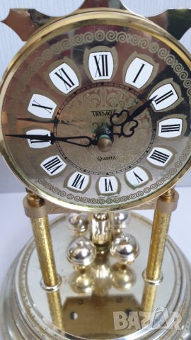Немски настолен кварцов часовник с колба, снимка 7 - Антикварни и старинни предмети - 42672781