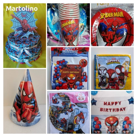 Картонена торта Спайдърмен, снимка 3 - Други - 52936772