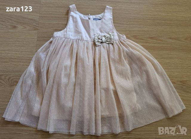 рокля Vertbaudet, 1-2г, 86см, снимка 1 - Бебешки рокли - 17652559