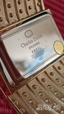 Дамски часовник гривна Charles delon. , снимка 6 - Дамски - 42030044