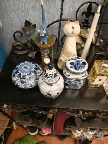 Делфт прекрасни порцеланови бурканчета, снимка 2 - Аксесоари за кухня - 50660053