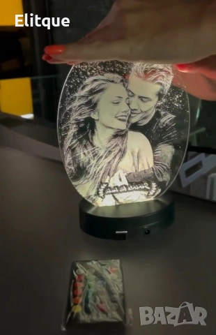 персонализирана нощна лампа , снимка 2 - Подаръци за рожден ден - 53079349
