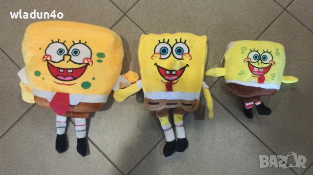 Плюшени Спондж Боб и Патрик/ Sponge Bob & Patrick -7-10-15лв, снимка 9 - Плюшени играчки - 40592532