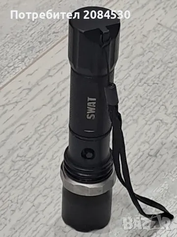 Метален фенер(прожектор) със Zoom - ,,SWAT", снимка 4 - Прожектори - 49478293