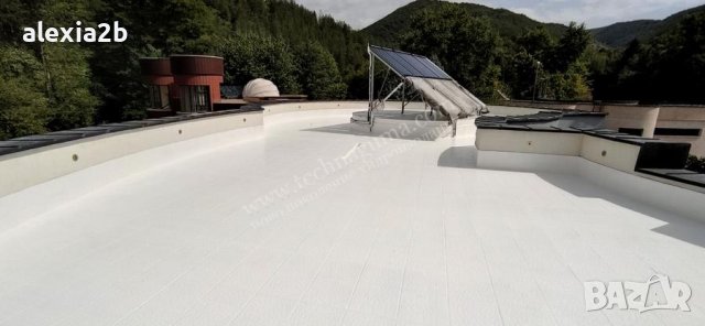Полагане на хидроизолация с течна гума на плоски покриви и открити тераси., снимка 2 - Други услуги - 41526742