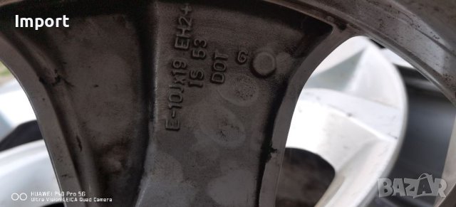 4бр. Оригинални алуминиеви джанти за BMW X5 19 цола Спорт пакет , снимка 10 - Гуми и джанти - 41719378