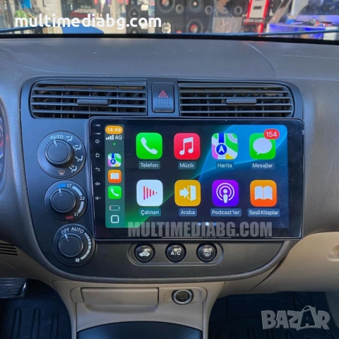 Honda Civic 2000-2006 Мултимедия Навигация Android, снимка 2 - Аксесоари и консумативи - 51757944