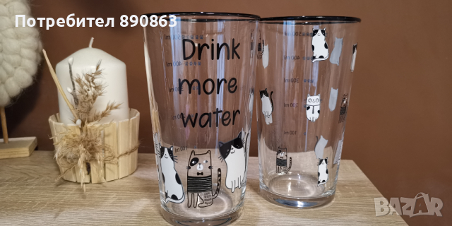 Големи чаши с котки, снимка 5 - Чаши - 44573149