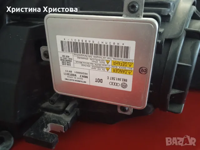 Десен фар Ауди А8 Хелла щатски лед Би-ксенон 4H0 941 329, снимка 3 - Части - 49177430
