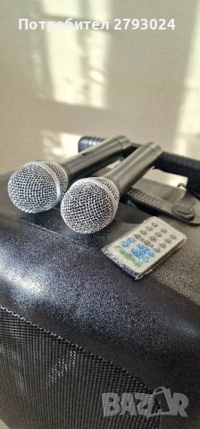 Караоке тонколона PS15-2U LED AntX, снимка 2 - Тонколони - 52480003