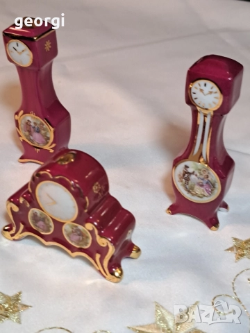 мини порцеланови часовници Limoges 29/4, снимка 5 - Колекции - 52475082