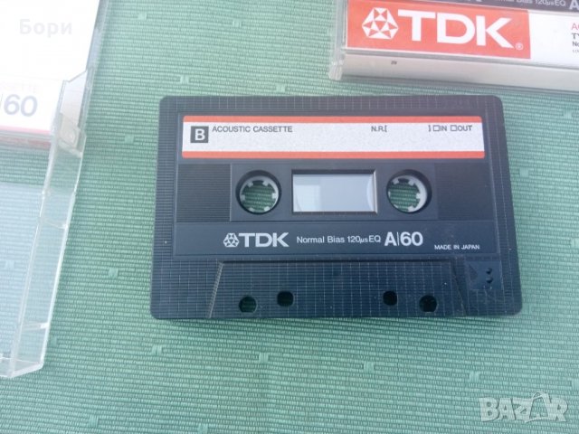 TDK A 60 Аудио касети, снимка 4 - Аудио касети - 35747687