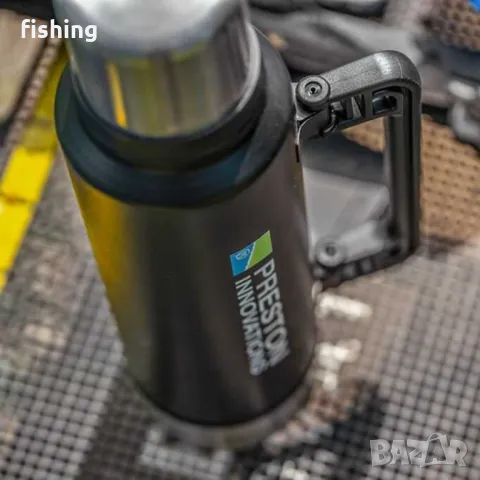PRESTON 1.4L Stainless Steel Flask - Термос, снимка 11 - Екипировка - 47526385