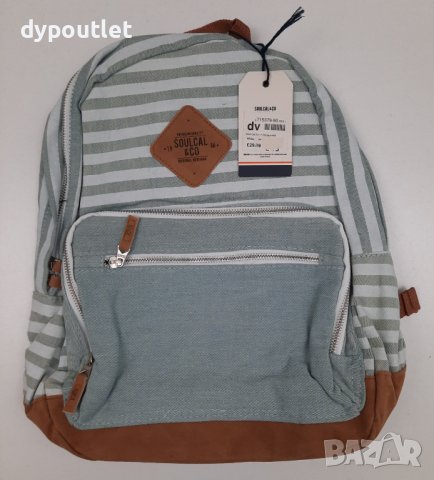 Мъжка раница Soul Cal Denim B/P, размери - 39x29x14 см.                               , снимка 3 - Раници - 39197104