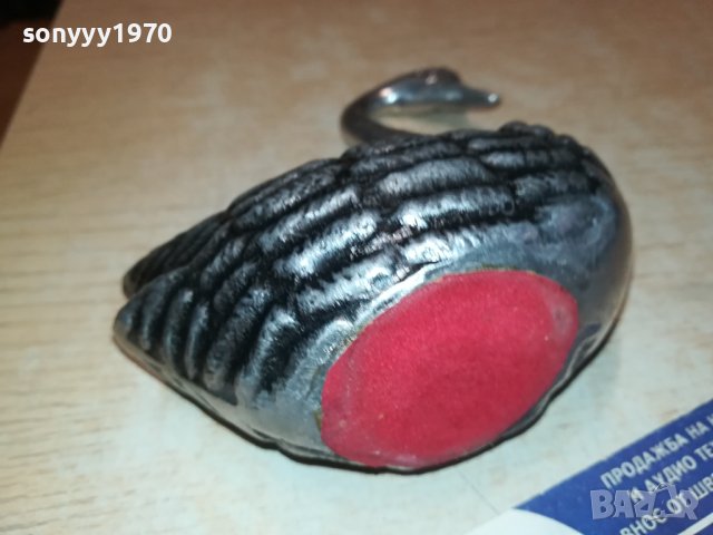 ЛЕБЕД-15Х13Х6СМ-ВНОС ФРАНЦИЯ 0810231114, снимка 15 - Антикварни и старинни предмети - 42479344