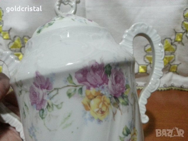 стар порцелан захарница Силезия , снимка 11 - Антикварни и старинни предмети - 44231350