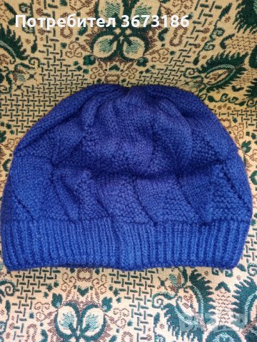 Зимни шапки плетени, снимка 3 - Шапки, шалове и ръкавици - 40177569