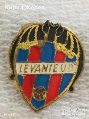 Две стари редки значки от соца СПОРТ,LEVANTE UD за КОЛЕКЦИОНЕРИ 32429, снимка 6 - Колекции - 50720396