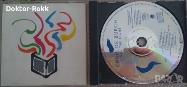 Chris de Burgh – Into The Light (1986, CD) , снимка 2 - CD дискове - 42188746