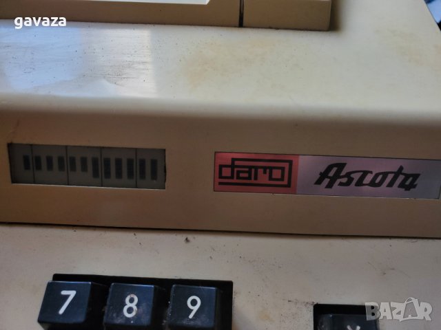 Елка изчислителна машина с лента НРБ ASCOT 4, снимка 2 - Други ценни предмети - 41651155