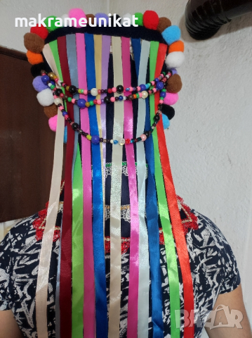 Кукерска маска, гугла, уникат,арт, декорация , снимка 8 - Декорация за дома - 41588665