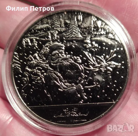 Коледно - новогодишен плакет в защитна капсула ., снимка 10 - Нумизматика и бонистика - 48410553