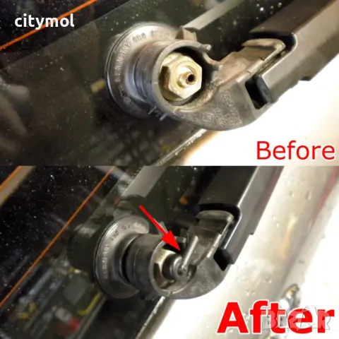 Капаче с 2 дюзи за задната чистачка за Ауди/Audi A3 A4 A6 Q3 Q5 SQ5 Q7, снимка 6 - Аксесоари и консумативи - 48804565