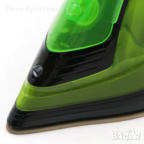 Безжична парна ютия 2400W с керамична плоча – двойна функция за парно и сухо гладене, 483, снимка 6 - Други стоки за дома - 52298919